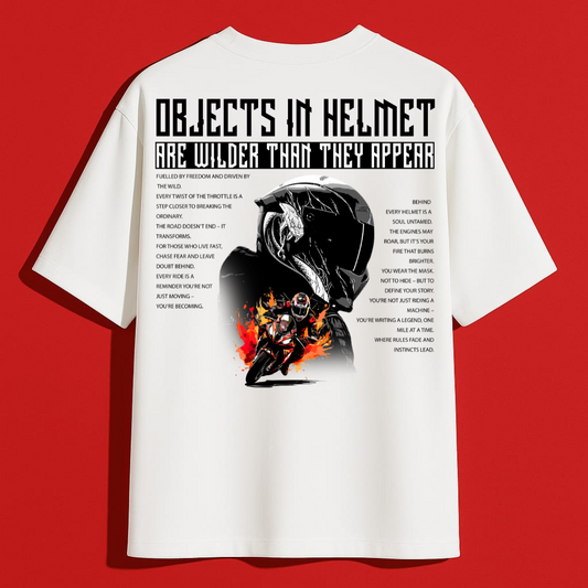 Wild Objects Backprint Oversized T-Shirt - Unisex