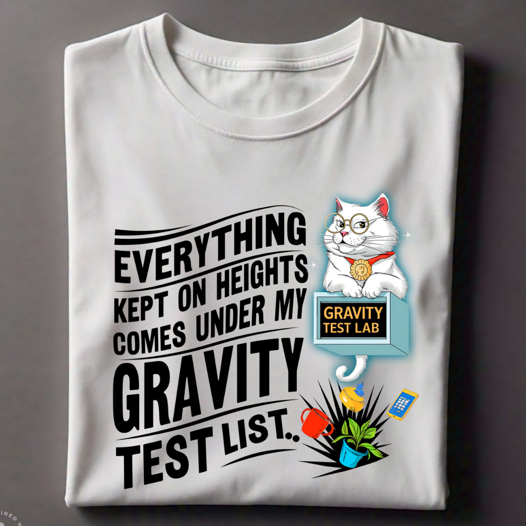 Gravity test oversize tshirt