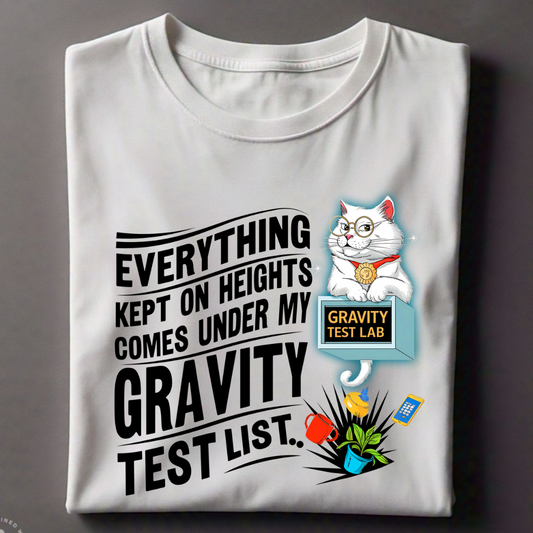 Gravity test oversize tshirt