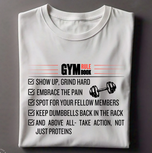 Gym rule book