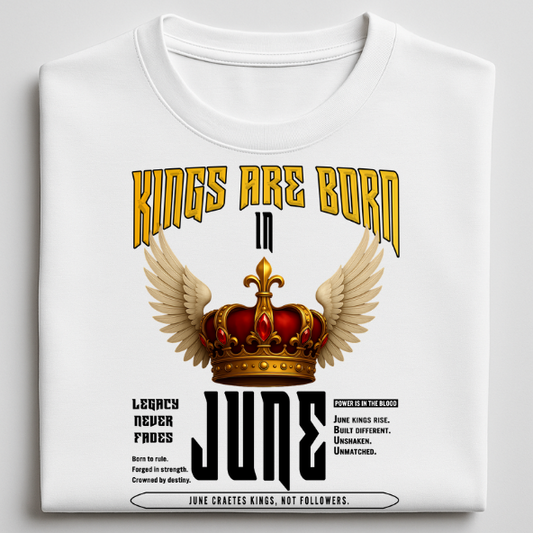 Kings of June Unisex Classic Crew T-Shirt