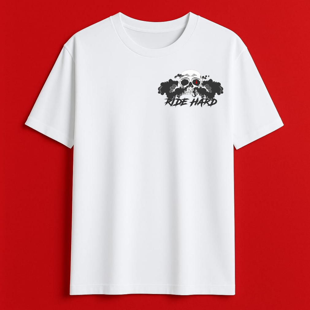Throttle Please - Back print - Oversized Classic T-Shirt