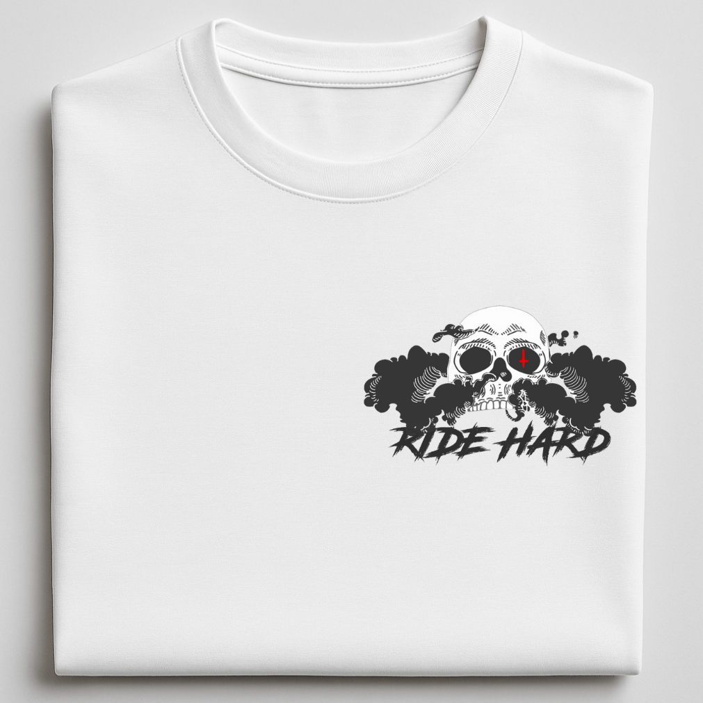 Throttle Please - Back print - Oversized Classic T-Shirt
