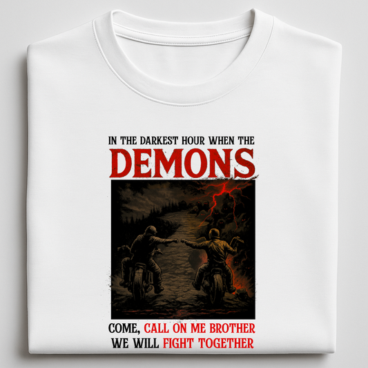 Demons Classic Round neck T-Shirt