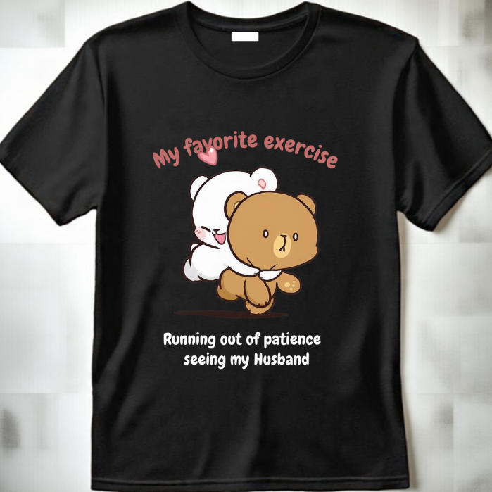 Running out of Patience - round neck T-Shirt