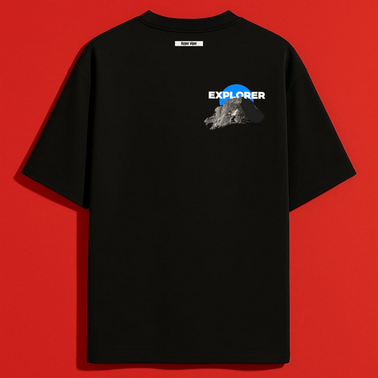 Explorer Oversize back-print T-shirt