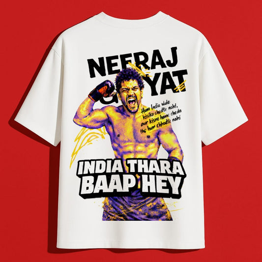 Neeraj Goyat - Unisex Oversized T-Shirt