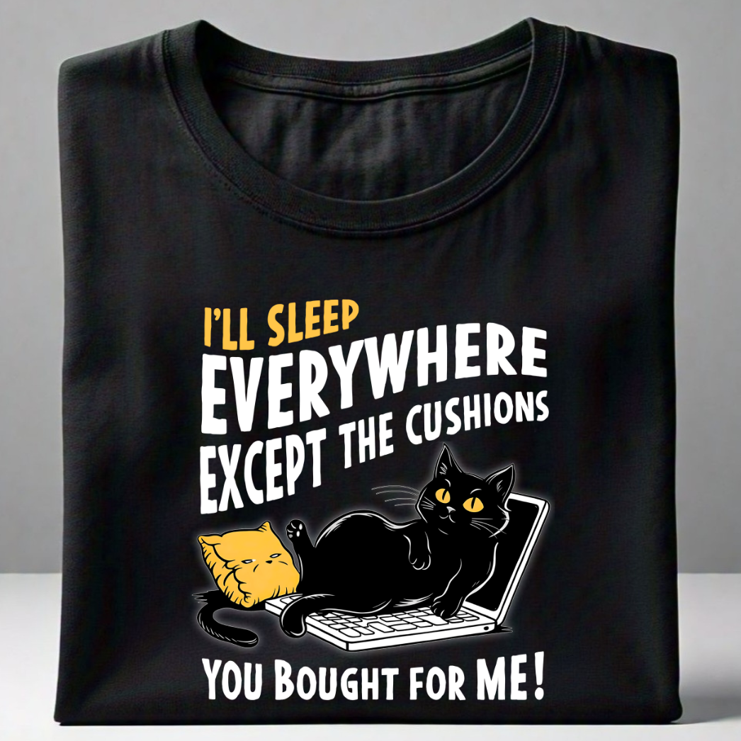 Cat & Cushions Oversize Tshirts