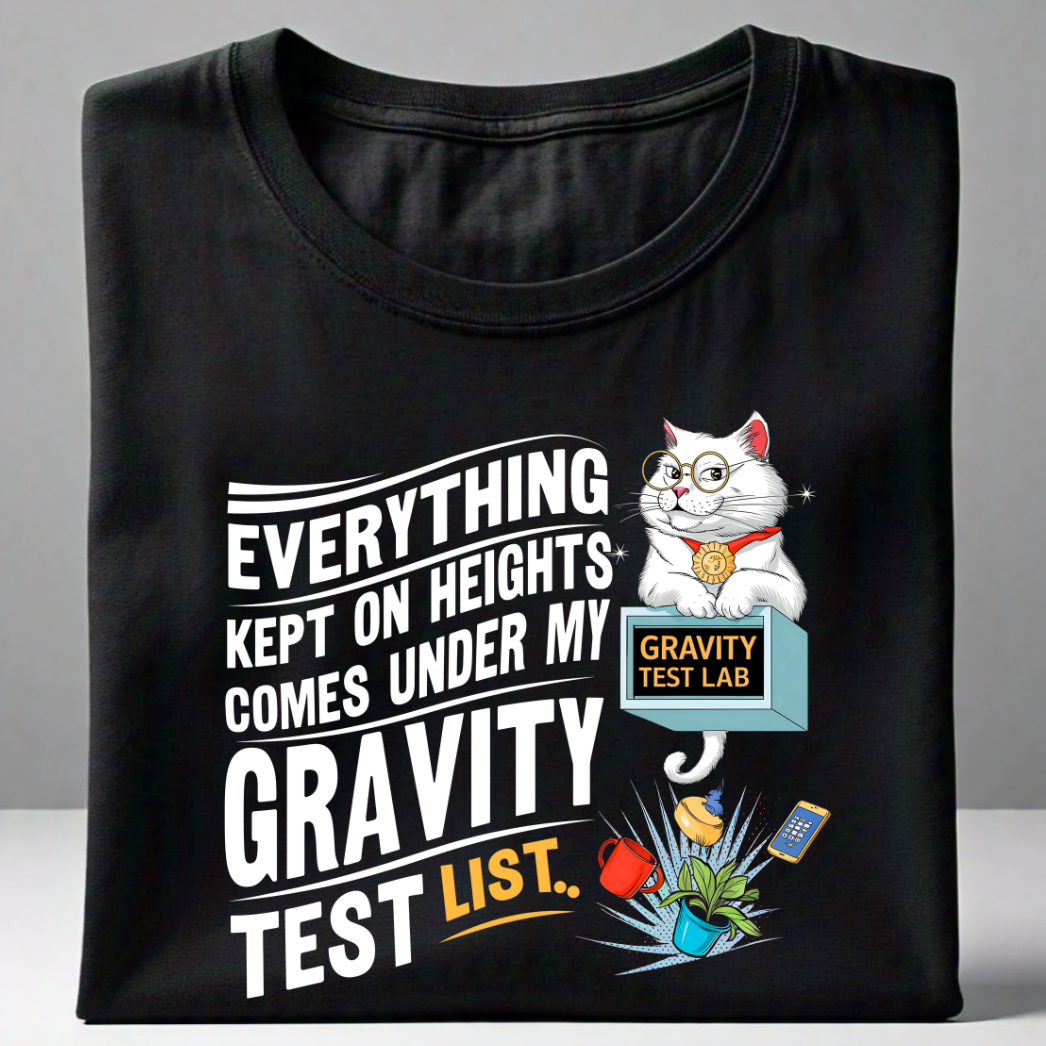 Gravity test oversize tshirt