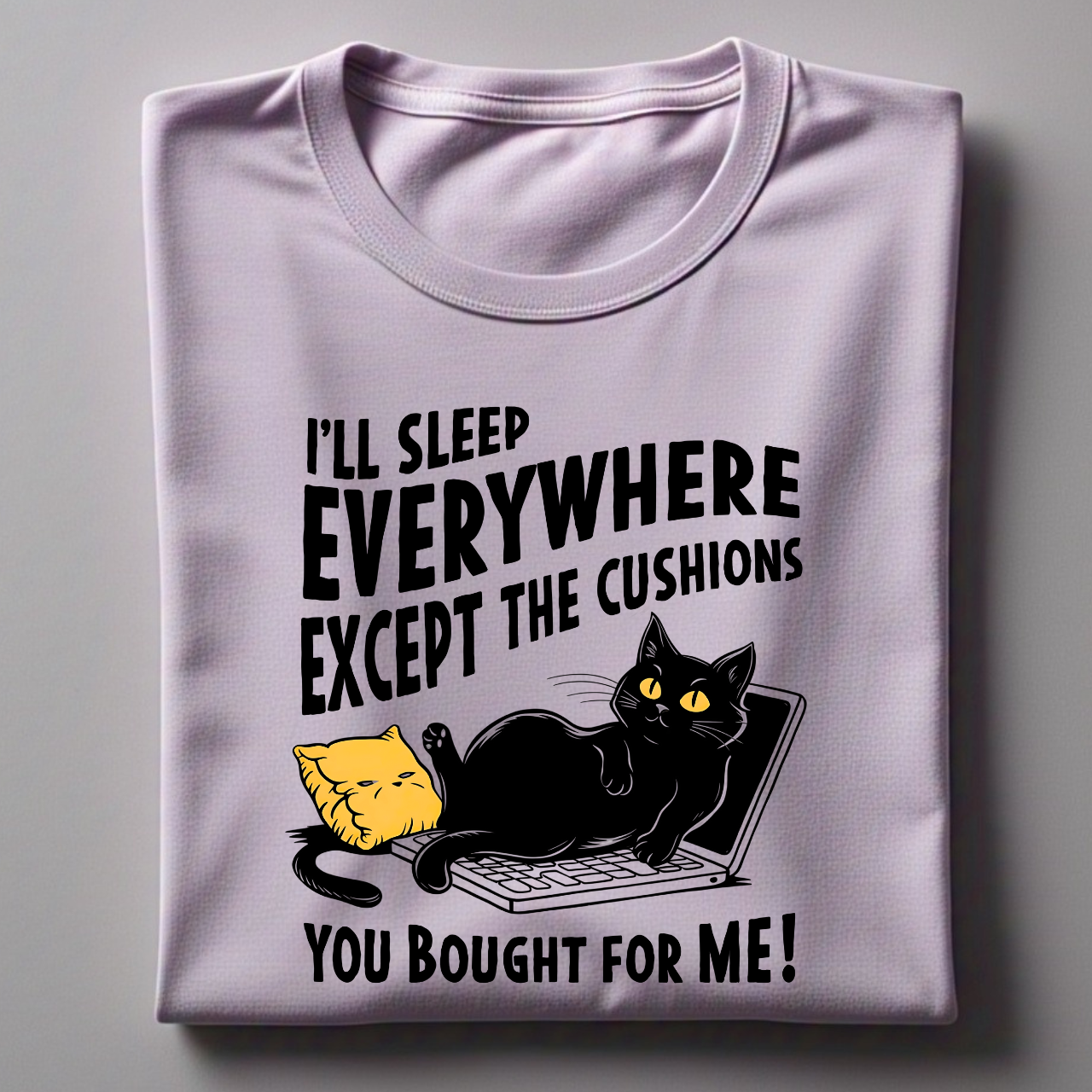 Cat & Cushions Oversize Tshirts