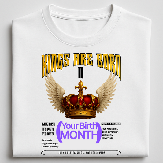 CUSTOMIZE KINGS Unisex Classic Crew T-Shirt