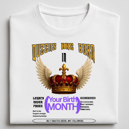 CUSTOMIZE QUEENS Unisex Classic Crew T-Shirt