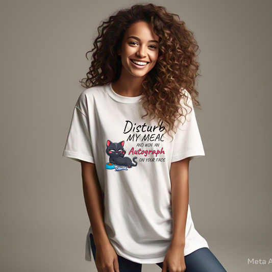 Cat's Meal oversize tshirt