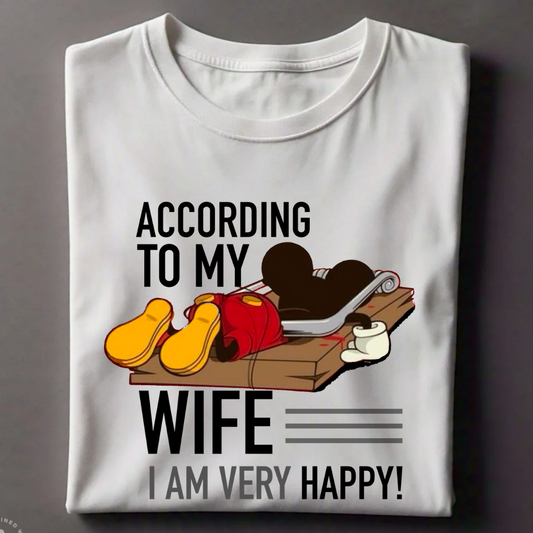 According to my Wife