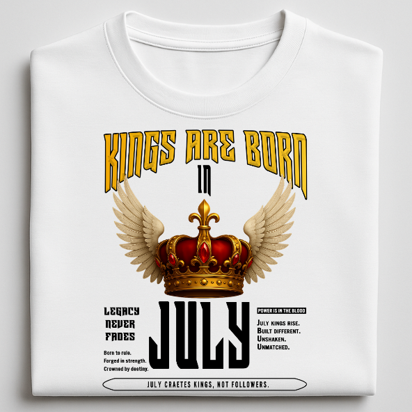 JULY KINGS Unisex Classic Crew T-Shirt