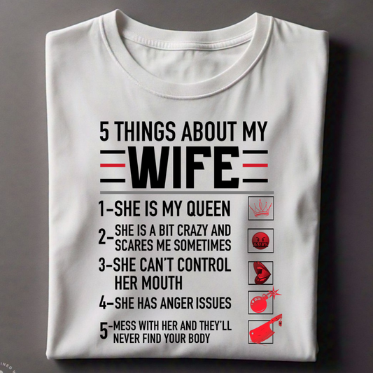 5 things about my wife