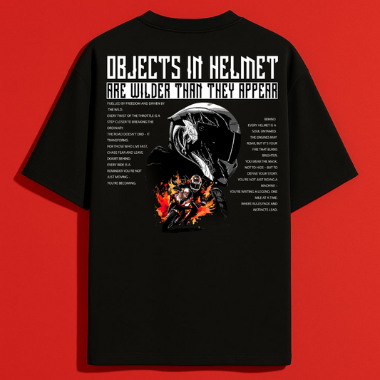 Wild Objects Backprint Oversized T-Shirt - Unisex
