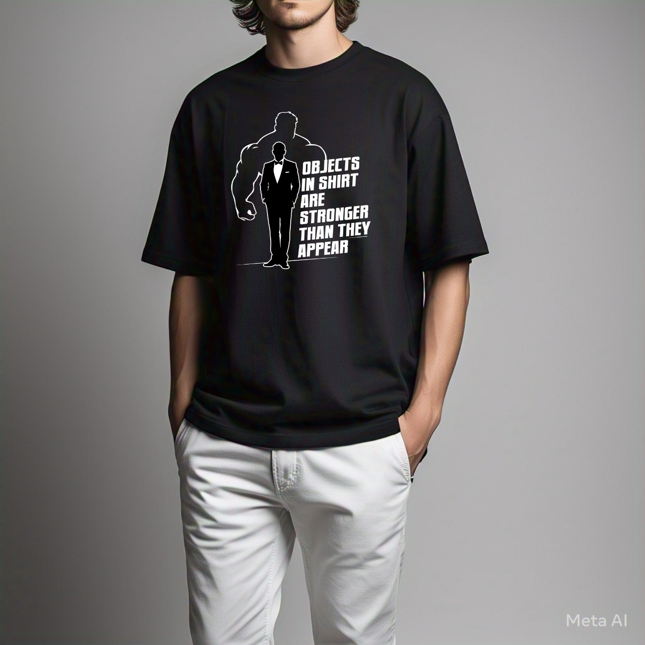 Objects in shirt Oversized