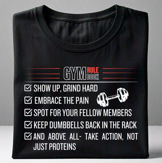 Gym rule book