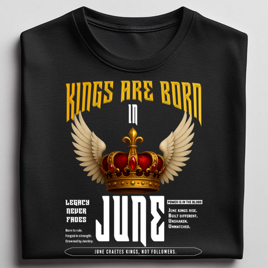 Kings of June Unisex Classic Crew T-Shirt