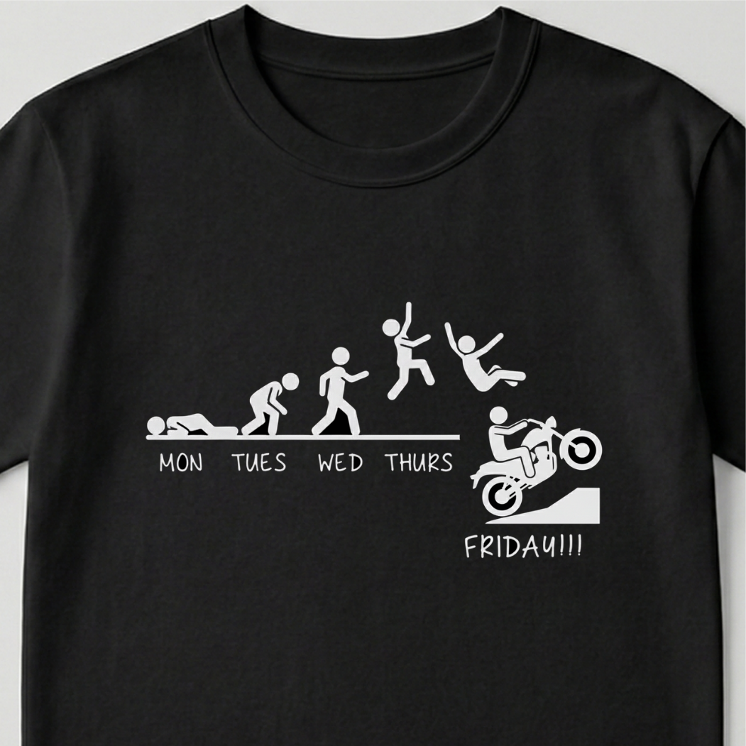 Biker Week - round neck T-Shirt