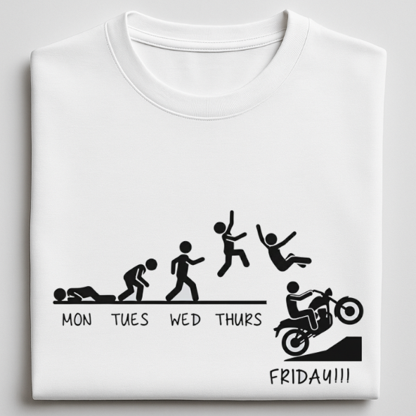 Biker Week - round neck T-Shirt