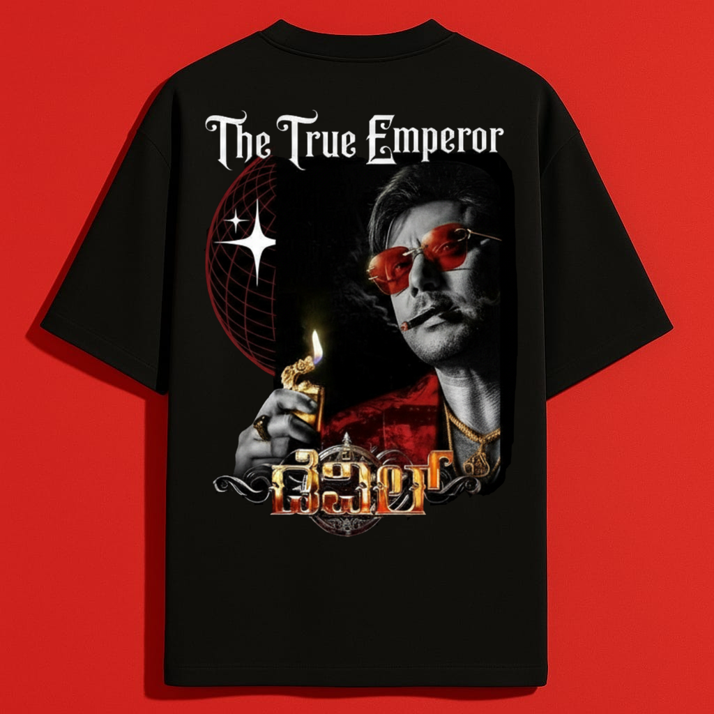 DBoss back and front print T-Shirt