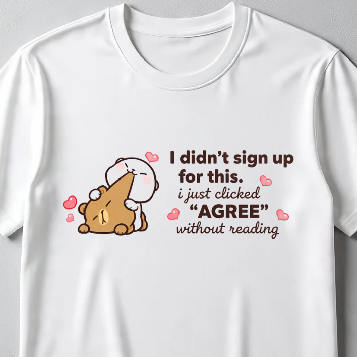 Agreed - unisex t-shirt