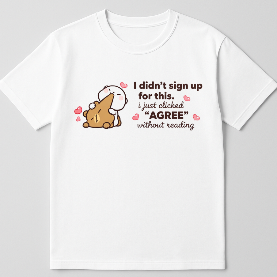 Agreed - unisex t-shirt