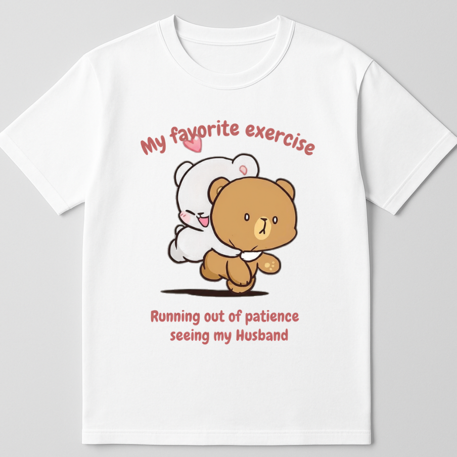 Running out of Patience - round neck T-Shirt