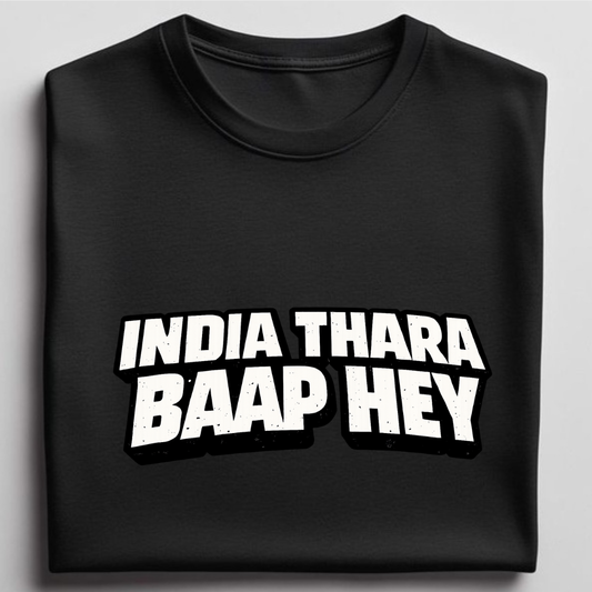 Baap India - round neck T-Shirt