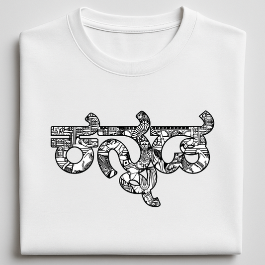 Kannada - round neck T-Shirt