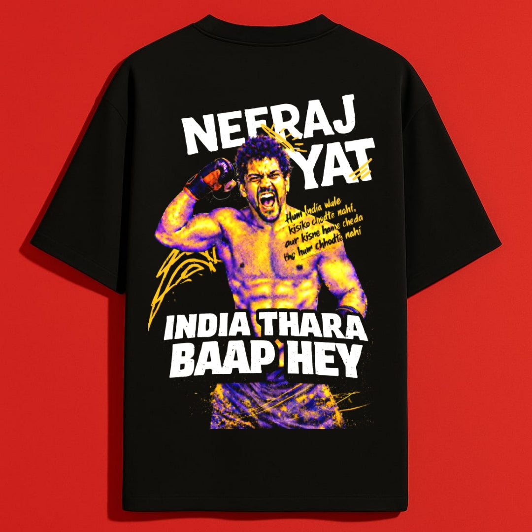Neeraj Goyat - Unisex Oversized T-Shirt