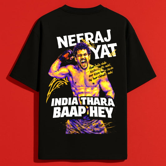 Neeraj Goyat - Unisex Oversized T-Shirt