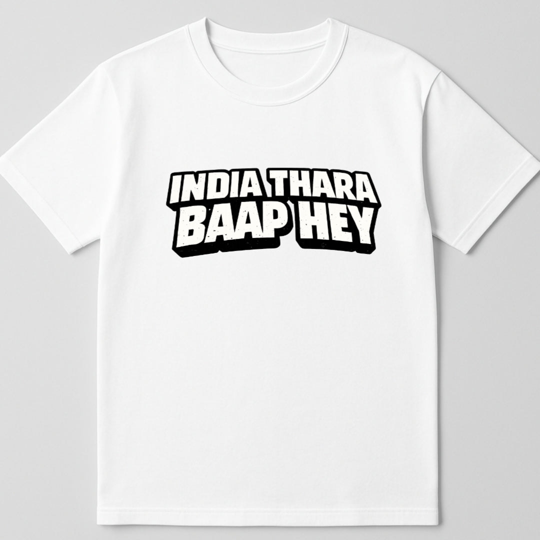 Baap India - round neck T-Shirt