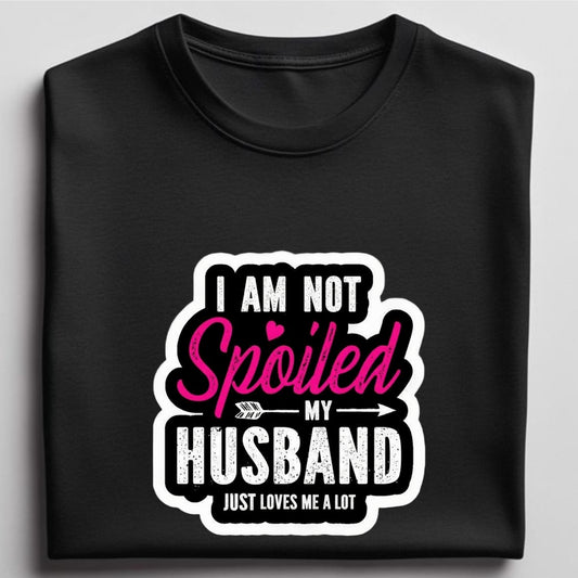 Spoiled Wife - round neck T-Shirt