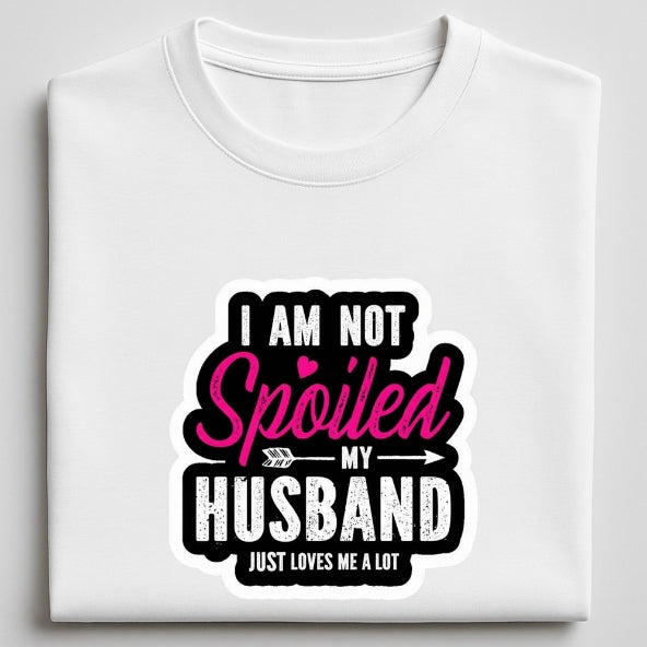 Spoiled Wife - round neck T-Shirt