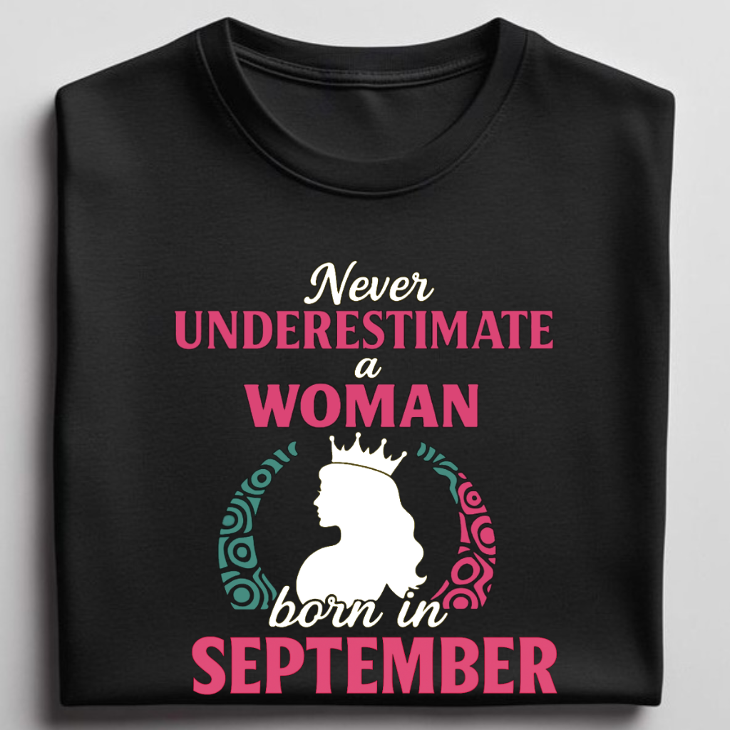 September Woman - Round neck T-Shirt