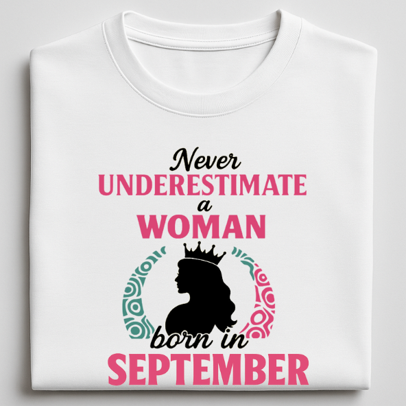 September Woman - Round neck T-Shirt