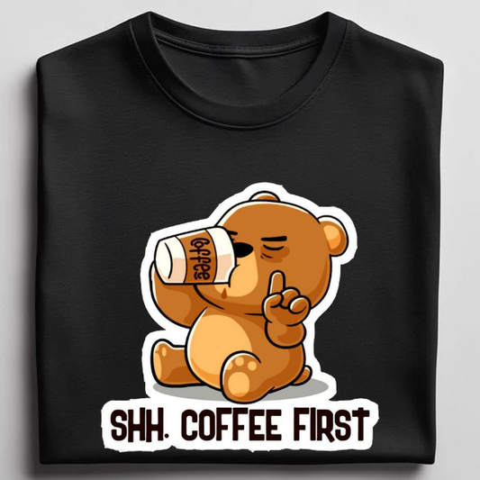 Coffee fisrt - Unisex T-Shirt