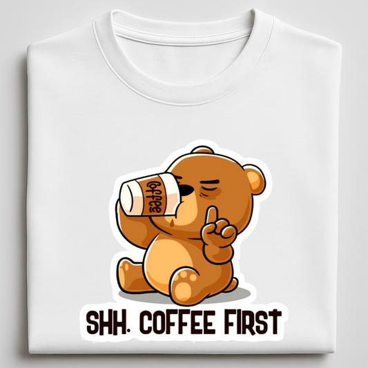 Coffee fisrt - Unisex T-Shirt