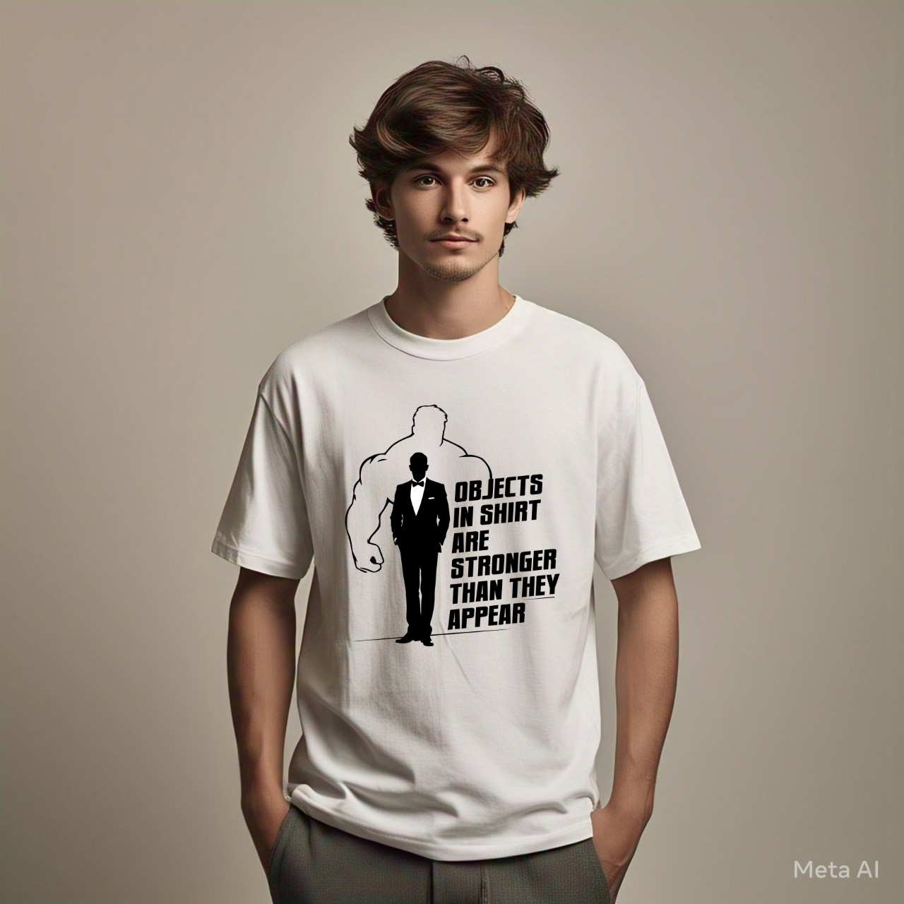 Objects in shirt Oversized