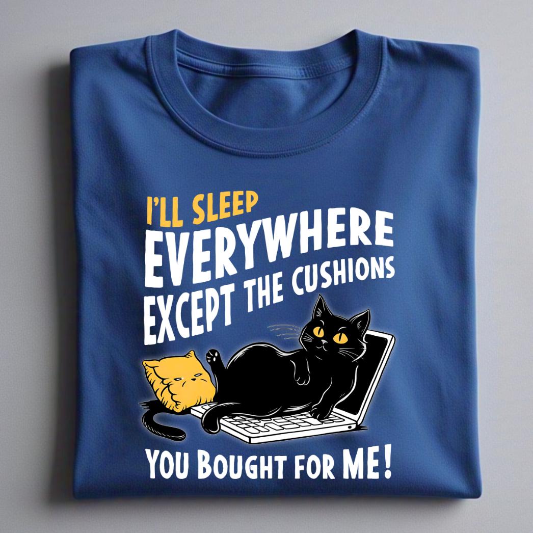 Cat & Cushions Unisex tshirt