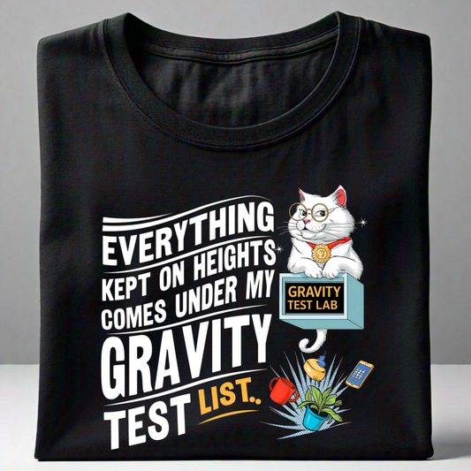Gravity test oversize tshirt