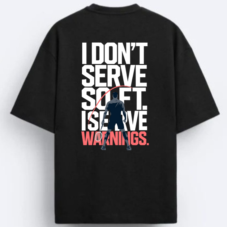 Warnings Oversized Unisex T-shirt