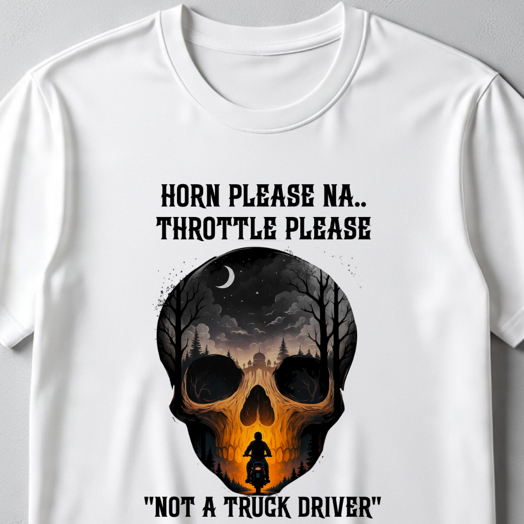 Throttle please - Classic Round neckT-Shirt