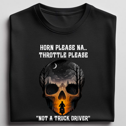 Throttle please - Classic Round neckT-Shirt