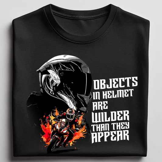 Objects in Helmet Unisex Classic Crew T-Shirt