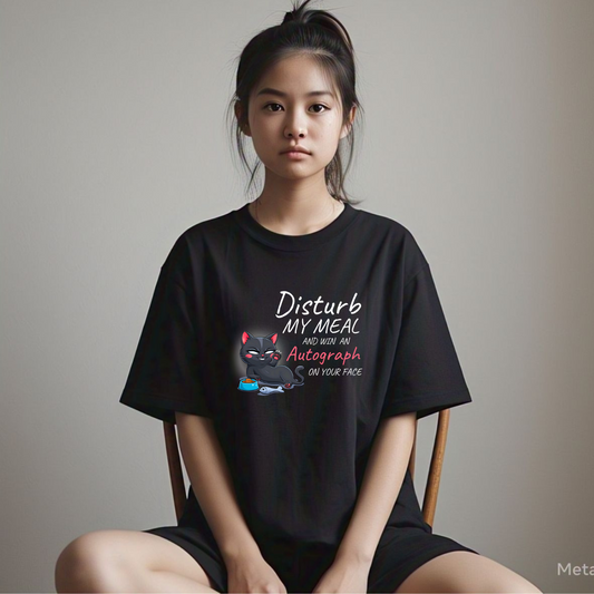 Cat's Meal oversize tshirt