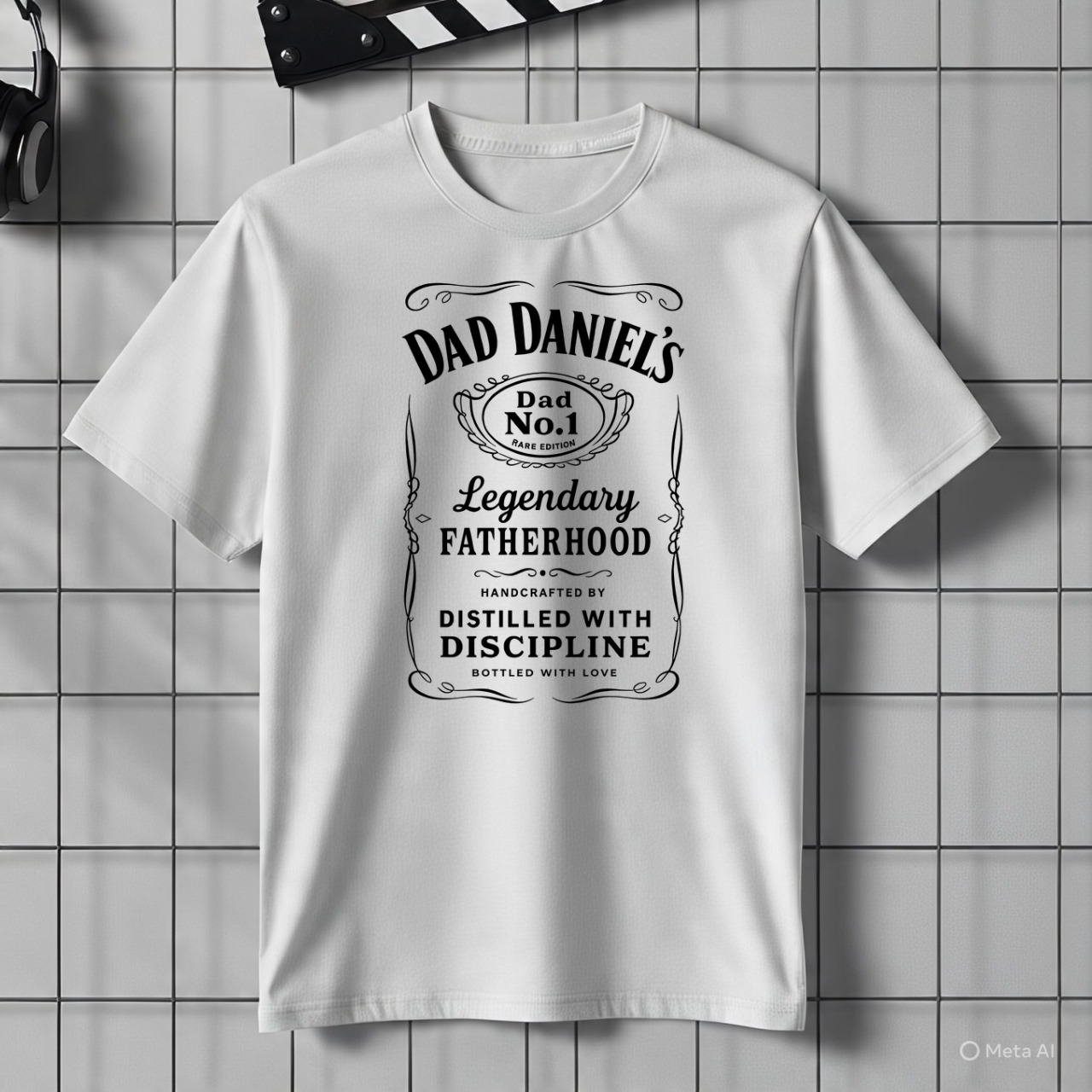 Dad Daniel's Round neck T-shirt